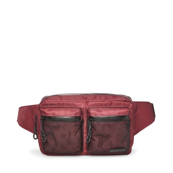 τσαντα χειροσ ανδρικα Steve Madden Mesh Fanny Pack Burgundy μπορντο | SM-621TH