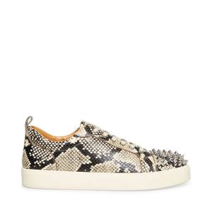 Αθλητικά Παπούτσια ανδρικα Steve Madden Portall Natural Snake Μπεζ Snakeskin | SM-076NU