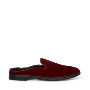 Αθλητικά Παπούτσια ανδρικα Steve Madden Questt Burgundy Velvet μπορντο | SM-346DV