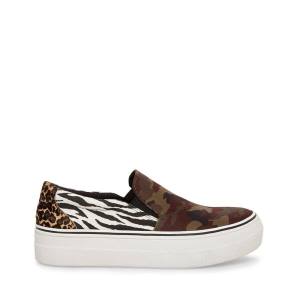 Αθλητικά Παπούτσια γυναικεια Steve Madden Getaway Camo καμουφλάζ Πολύχρωμο | SM-685RF