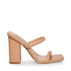 Τακούνια γυναικεια Steve Madden Blake Tan Heel καφε | SM-951NW