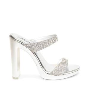 Τακούνια γυναικεια Steve Madden Glassy-r Heel Diamond | SM-731KI