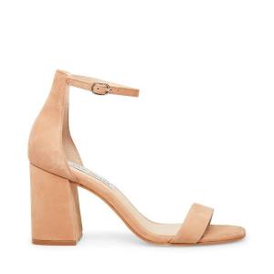 Τακούνια γυναικεια Steve Madden Gracelynn Camel Nubuck Heel καφε | SM-483YU