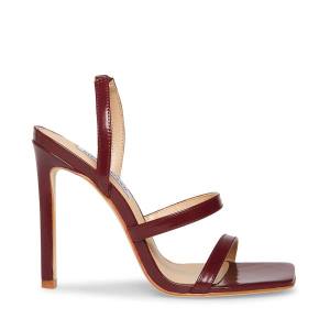 Τακούνια γυναικεια Steve Madden Grade Burgundy Heel μπορντο | SM-526BA