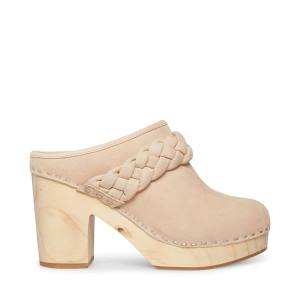 Τακούνια γυναικεια Steve Madden Highland Tan Nubuck Heel καφε | SM-450TQ