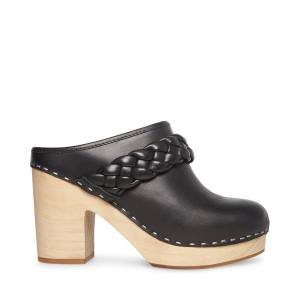 Τακούνια γυναικεια Steve Madden Highland δερματινα Heel μαυρα | SM-852AU