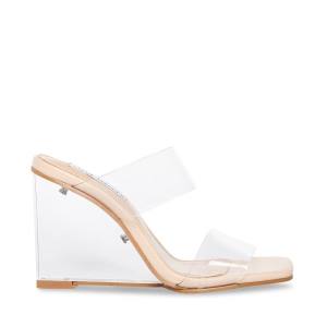 Τακούνια γυναικεια Steve Madden Isa Heel Clear | SM-402GT