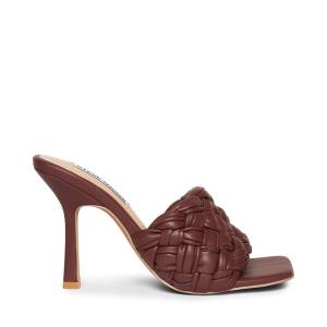 Τακούνια γυναικεια Steve Madden Jarina Burgundy Heel μπορντο | SM-716RO