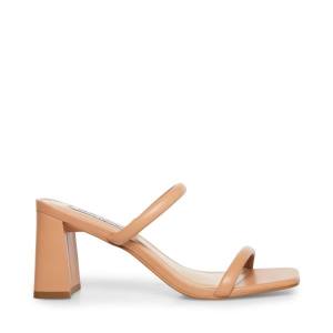 Τακούνια γυναικεια Steve Madden Lilah Tan Heel καφε | SM-805WG