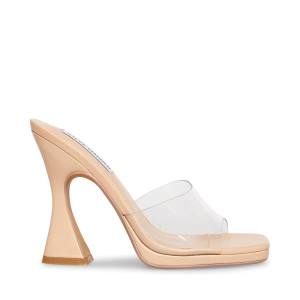 Τακούνια γυναικεια Steve Madden Lipa Heel Clear | SM-428YW