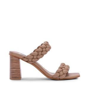 Τακούνια γυναικεια Steve Madden Paxton Cafe Heel καφε καφε | SM-569RP