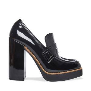 Τακούνια γυναικεια Steve Madden Randy λουστρινι Heel μαυρα | SM-694UP