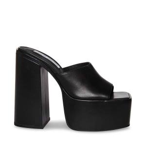 Τακούνια γυναικεια Steve Madden Trixie δερματινα Heel μαυρα | SM-461EM