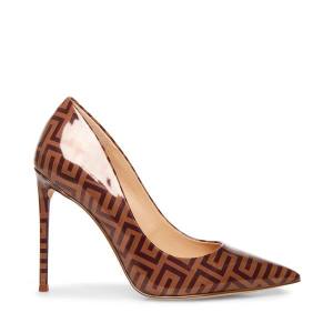 Τακούνια γυναικεια Steve Madden Vala Camel Heel καφε | SM-920JC