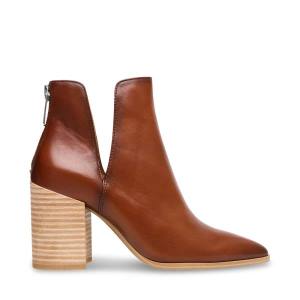 αρβυλα γυναικεια Steve Madden Darryn Cognac δερματινα καφε | SM-506KS