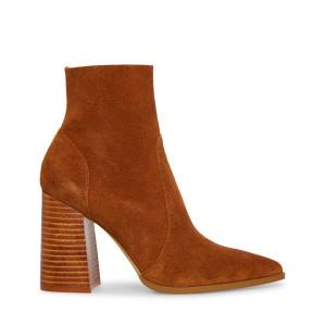 αρβυλα γυναικεια Steve Madden Julina Chestnut σουετ καφε | SM-954RF