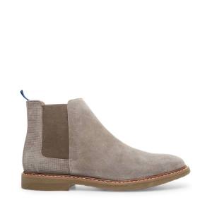 μποτεσ ανδρικα Steve Madden Highlyte Taupe γκρι καφε | SM-624PY