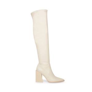 μποτεσ γυναικεια Steve Madden Tanzee Bone Μπεζ | SM-843IL