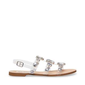 σανδαλια γυναικεια Steve Madden Dallace Clear | SM-823PX