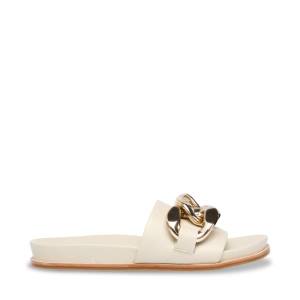 σανδαλια γυναικεια Steve Madden Delay Bone Μπεζ | SM-630CS