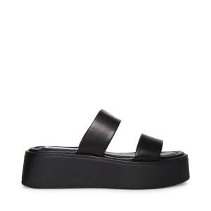 σανδαλια γυναικεια Steve Madden Dorian μαυρα | SM-597WO