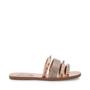 σανδαλια γυναικεια Steve Madden Lindy Natural Μπεζ Πολύχρωμο | SM-180PY