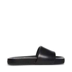 σανδαλια γυναικεια Steve Madden Mosy μαυρα | SM-829EQ