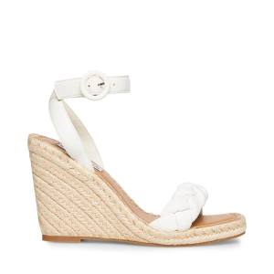 σανδαλια γυναικεια Steve Madden Novah ασπρα | SM-245MA