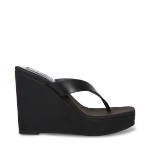 σανδαλια γυναικεια Steve Madden Refined μαυρα | SM-495CM