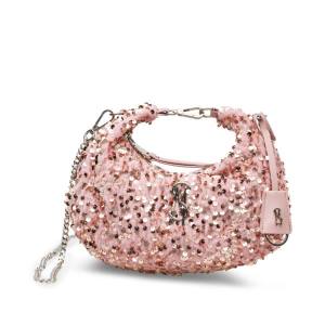 τσάντεσ χιαστί γυναικεια Steve Madden Bbrenda Sequins Blush ροζ | SM-820CO